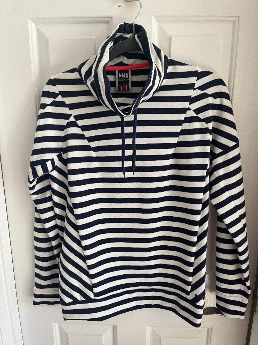 Helly Hansen  - Navy & White Strip Pullover